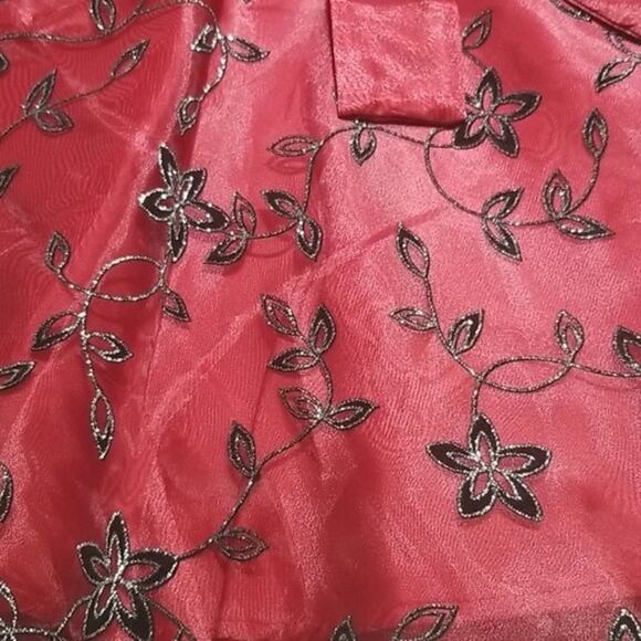 Little Girls Formal Embroidered Dress - Picture 4 of 10